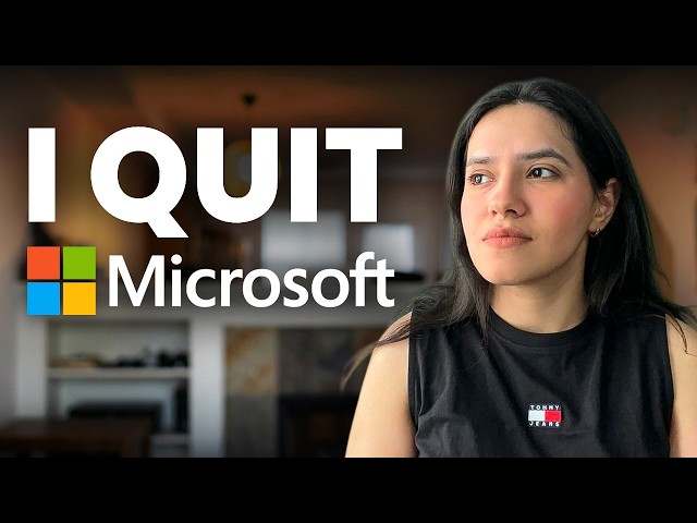 I Resigned from Microsoft !!