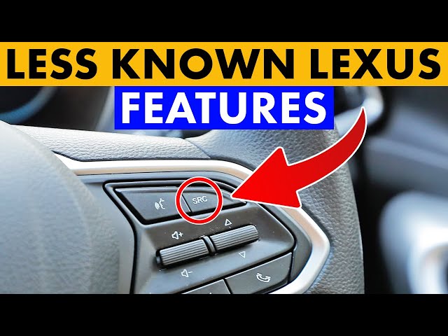HIDDEN Lexus Features You’ll REGRET Not Knowing Sooner