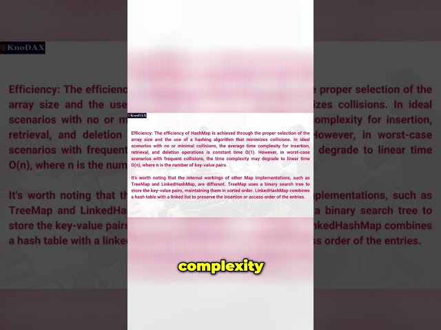 HashMap: Java Efficiency Explained!