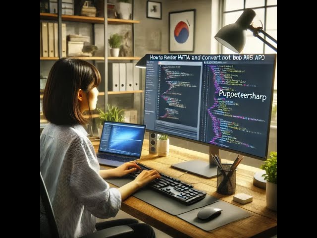 How to Render HTML and Convert to PDF in a .NET Core Web API Using Razor and PuppeteerSharp