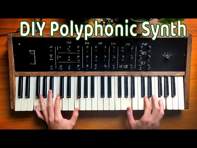 Homemade Polyphonic Synthesizer!