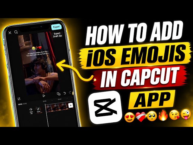 How to Add iOS Emojis in CapCut on Android