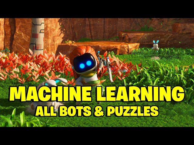 Machine Learning - Astro Bot - 100% Walkthrough (All Bots and Puzzles)