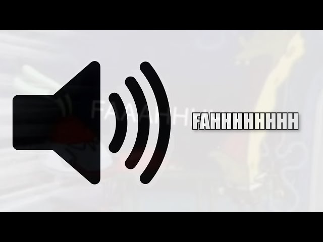 TikTok Meme Sound Effects - Fahhhh | Funny Meme Sound FX for Editing | Free & No Copyright