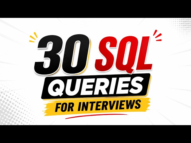 Master These SQL Queries to Ace Your Next Interview