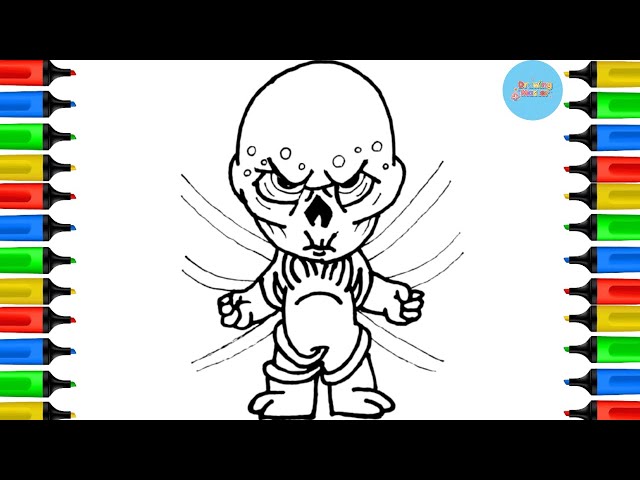 Master Vecna in Minutes! 🎨 Step-by-Step Drawing Tutorial for Stranger Things 5