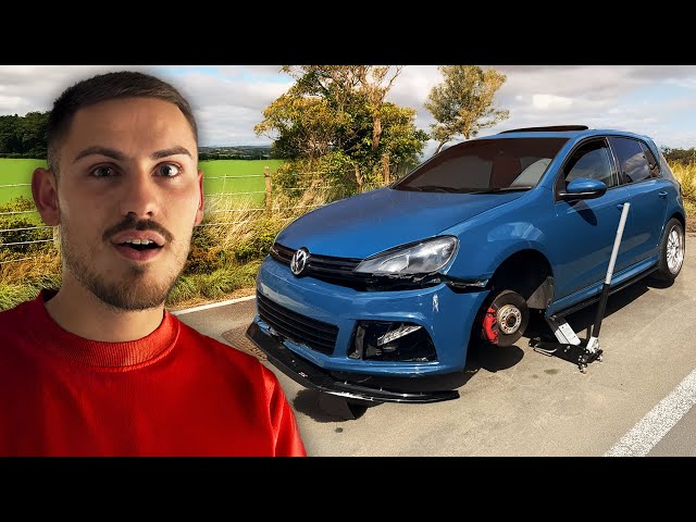 I WRECKED MY BUILT GOLF GTI…