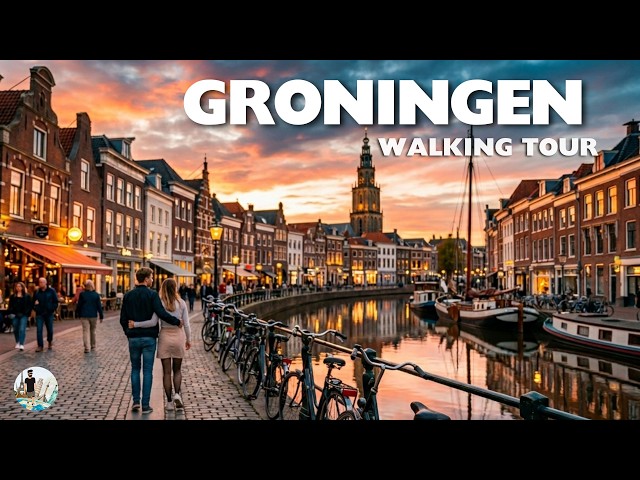Groningen City Walk | Exploring Historic Streets & Vibrant Shopping Districts | 4K