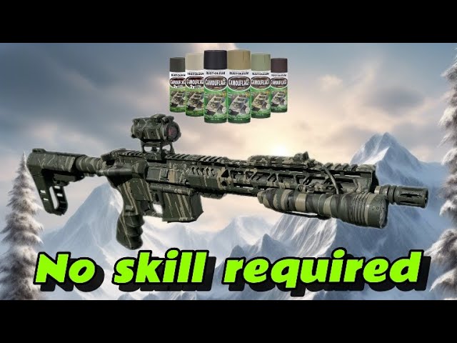 AR-15 Painting Tutorial: Vaseline & Dish Soap Method (Easy DIY!)