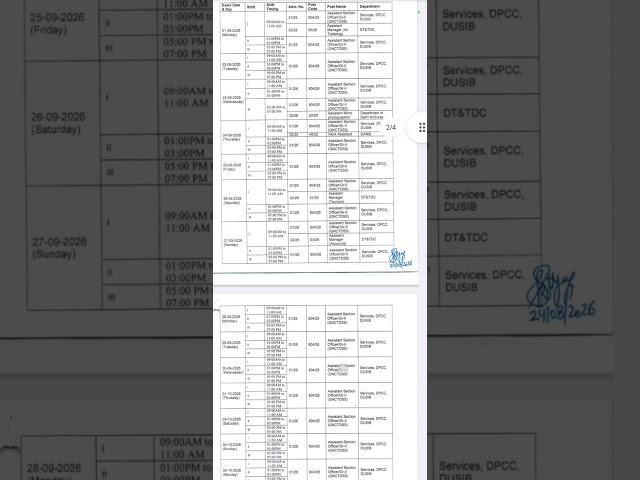DSSSB Exam Dates Out !! #optometrist Exam on 10/24/2026 #expertoptometryacademy #optometry #dsssb