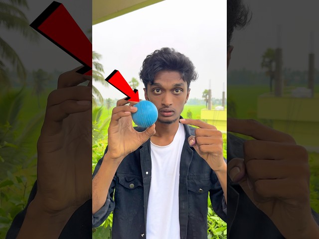 I Turned a ₹40 Gully Ball Into a Cricket Ball… 😳🏏 #shorts #cricket
