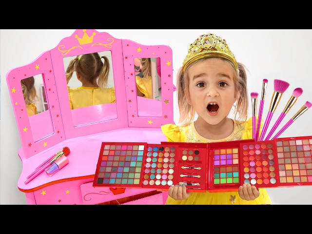 Alice is changing her clothes and asks her uncle for makeup