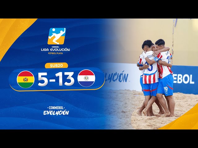 HIGHLIGHTS | BOLIVIA vs. PARAGUAY | CONMEBOL LIGA EVOLUCIÓN FÚTBOL PLAYA ZONA SUR - SUB20