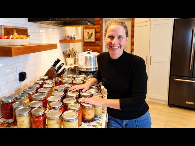 A Huge Canning Day! Stocking Our Pantry for Winter