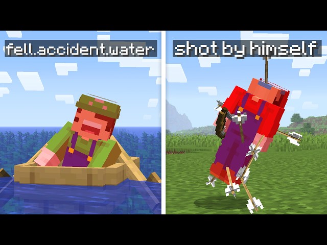 Get the Most Minecraft Death Messages, You Win...