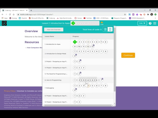 Code Studio Tour