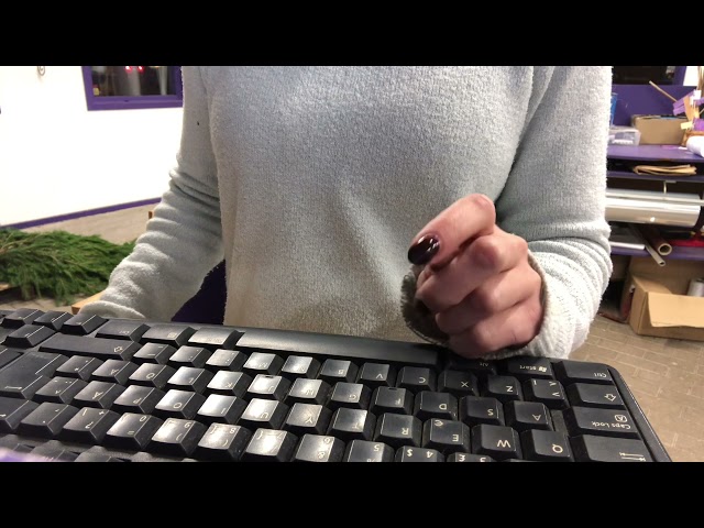 ASMR - typing, clicking sounds