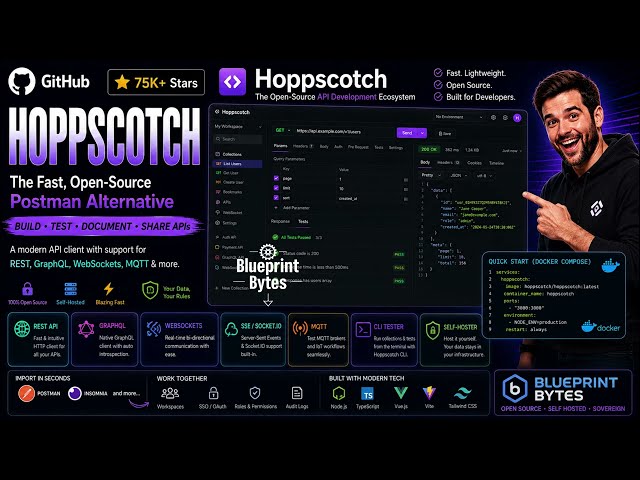 Blueprint Bytes | Hoppscotch: The Fast, Open-Source API Development Ecosystem