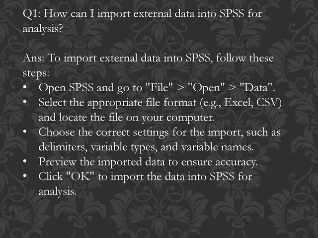 Help With Your SPSS Homework