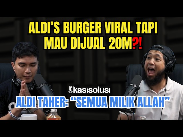 Marketing Aldi's Burger Bisa Kalahkan Iklan Miliaran⁉️ Bongkar Rahasia Marketing yang Bikin Viral‼️
