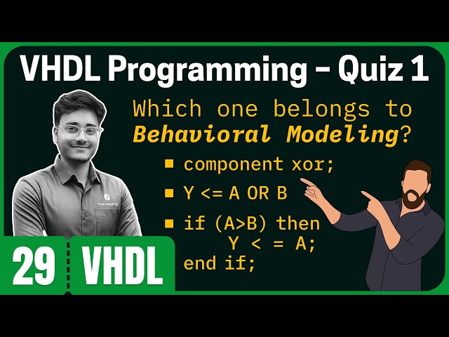 VHDL Programming – Quiz 1