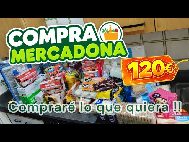Compra Mercadona 🛒 Compraré lo que quiera! Como quiera! Donde pueda! 😜