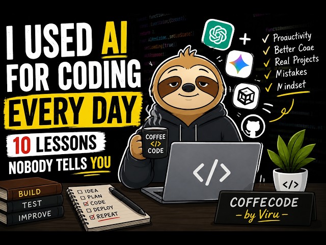 I Used AI for Coding Every Day — 10 Lessons Nobody Tells You