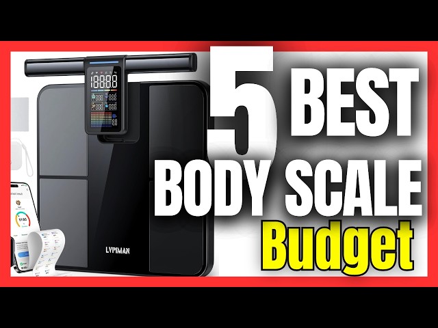 🔥 The 5 BEST BUDGET body composition scale on Amazon [2026]✅[Value for Money] loss weight