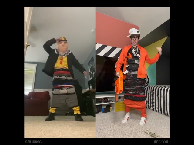 Gru vs Vector dance battle