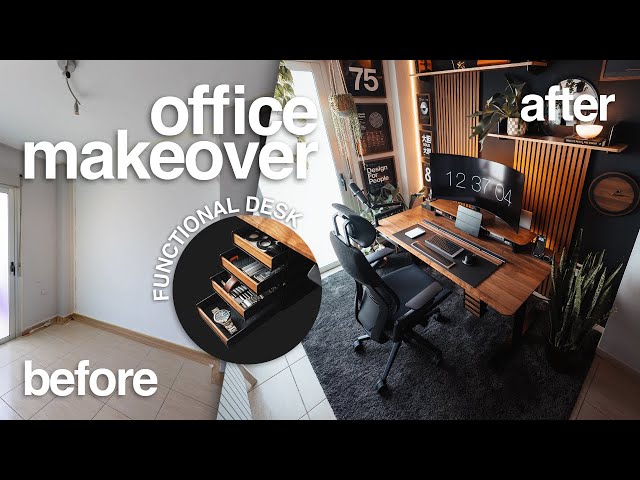 Building The ULTIMATE Desk Setup | 2025 Home Office Makeover
