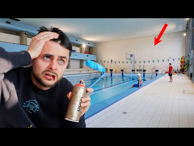 They asked me to Paint a POOL! (it didn't go Well...)