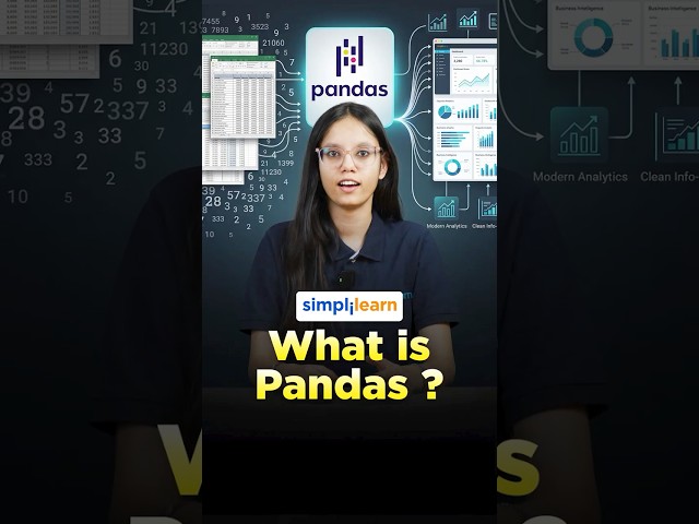 What Is Pandas | Pandas Tutorial For Beginners | Pandas In Python Explained | #Shorts  #Simplilearn