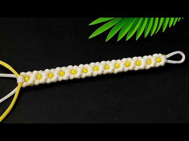 How to tie easy knot pattern # Paracord/Macrame #2a