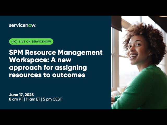 SPM Resource Management Workspace: A new approach for assigning resources to outcomes