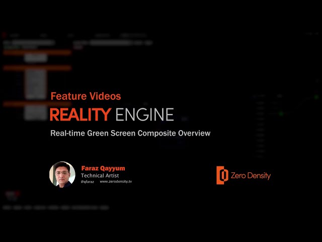 Reality Engine | Real-time Green Screen Composite Overview