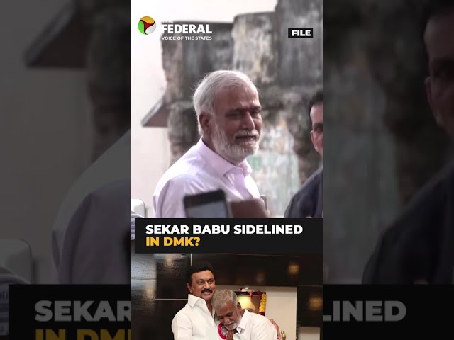 DMK reshuffle: Sekar Babu likely to lose constituency control | #shorts