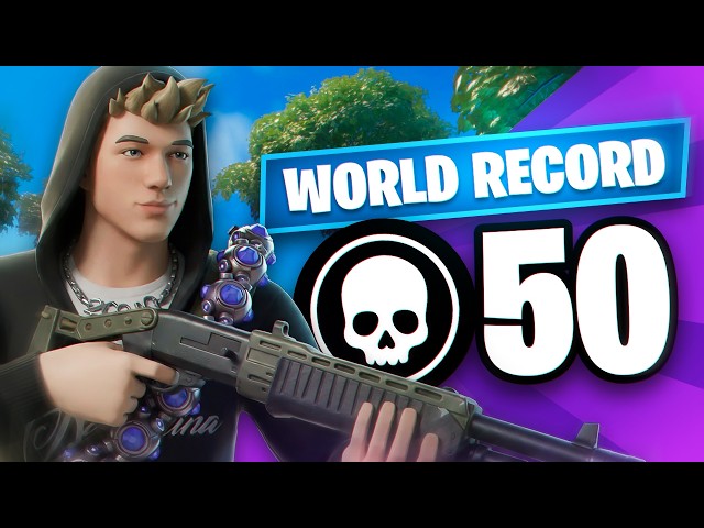 50 KILLS IN FORTNITE RELOAD! (WORLD RECORD?)