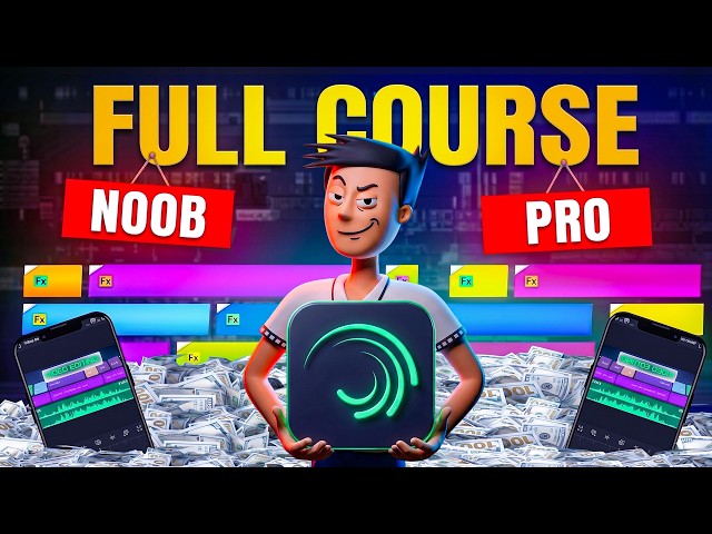 How to Edit Like a Pro on Mobile | Advanced Video Editing Full Course 🤩