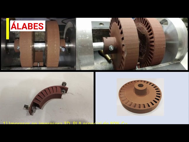 Fabricación, montaje y funcionamiento de una turbina tipo Curtis - INGENIA MOTORGEN