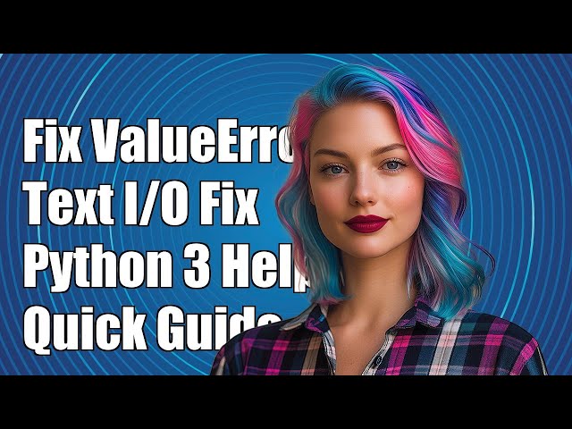 Fixing "ValueError: can't have unbuffered text I/O" in Python 3: A Quick Guide