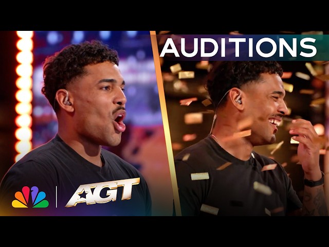 Golden Buzzer: Army Sergeant Isaac Atkins STUNS Mel B With "Beggin'" | Auditions | AGT 2026