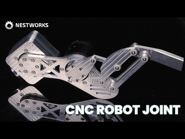From CAD to Motion: CNC Machining a Quadruped Robot Leg Joint