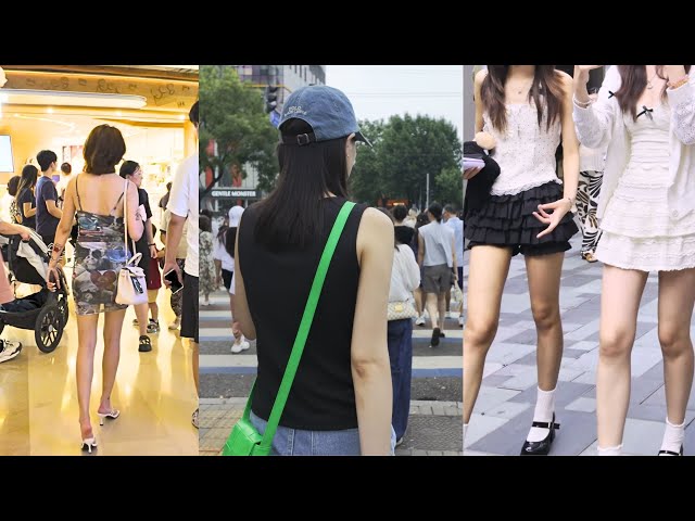 💃 Graceful Walks & Summer Outfits｜She Passes By in Beijing [4K-HDR]