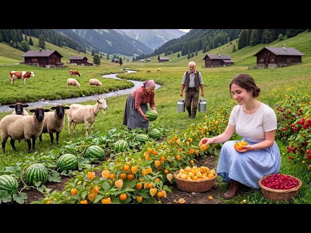 Peaceful Countryside Life | Beautiful Harvest Day, Countryside Cooking & Simple Rural Living