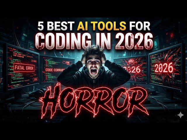 5 Best Al Tools for Coding in horror 2026 Explain 👍