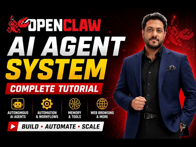 OpenClaw AI Agent System Tutorial Part-02 | Build Autonomous AI Agents Step by Step