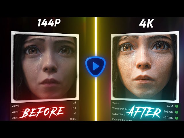 How to Get INSANE 4K Quality | Topaz Video AI + FREE CC 4K High Quality Tutorial \ CC in Discription