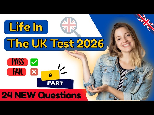New Questions Life in the UK Test In 2026 | UK Citizenship Test 2026 | British Citizenship & ILR Pre