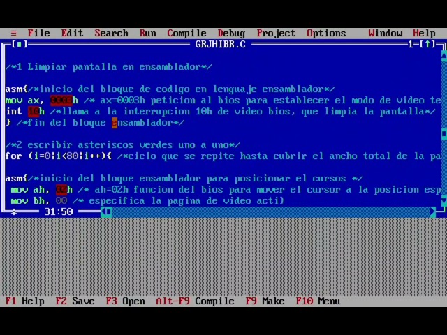 Dos box - Turbo C