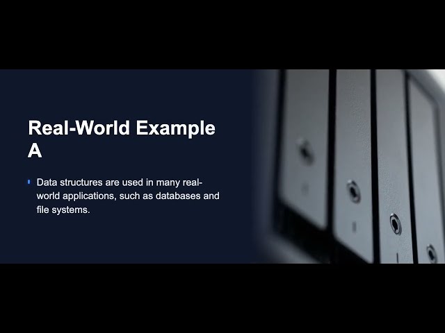 Why Do We Need Data Structures? Data Structures vs Algorithms.